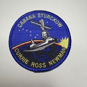 Space Shuttle STS-88 Mission Patch Cabana Sturckow Currie Ross Newman 3" Iron On